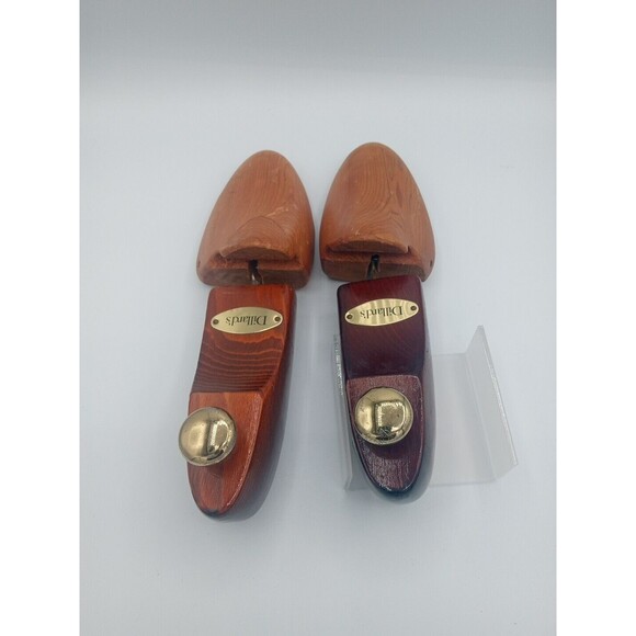 Set of 2  DILLARD'S Dillards Shoe Stretchers Wooden Shaper Small Mold - Picture 6 of 8